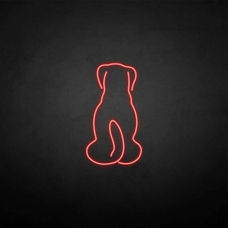 'The dog back' neon sign - VINTAGE SIGN