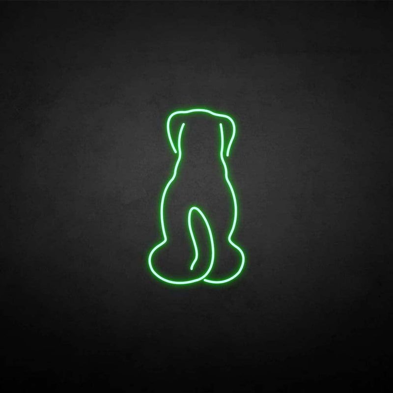 'The dog back' neon sign - VINTAGE SIGN