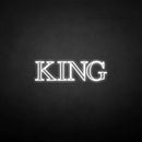 'KING' neon sign - VINTAGE SIGN