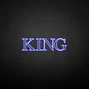 'KING' neon sign - VINTAGE SIGN