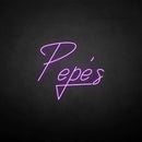 'Pepe's' neon sign - VINTAGE SIGN