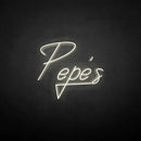 'Pepe's' neon sign - VINTAGE SIGN