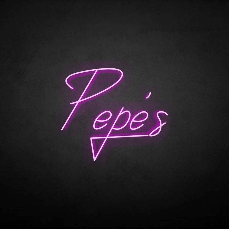 'Pepe's' neon sign - VINTAGE SIGN
