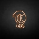 'LABS' neon sign - VINTAGE SIGN