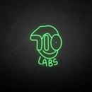 'LABS' neon sign - VINTAGE SIGN