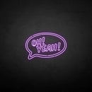 'OH!YEAH!' neon sign - VINTAGE SIGN