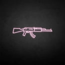 'GUN' neon sign - VINTAGE SIGN