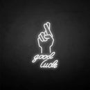 'Good-lucky' neon sign - VINTAGE SIGN
