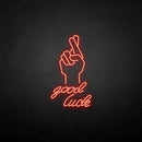 'Good-lucky' neon sign - VINTAGE SIGN