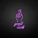 'Good-lucky' neon sign - VINTAGE SIGN