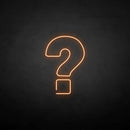 'Question mark' neon sign - VINTAGE SIGN