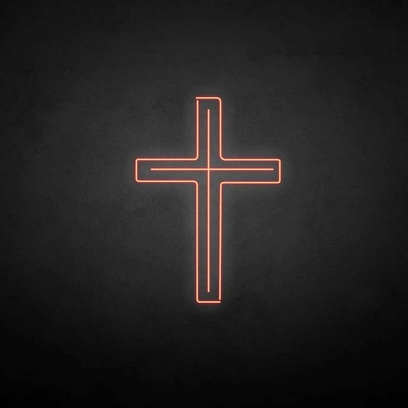 'Crucifix' neon sign - VINTAGE SIGN