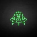 'Extra-terrestrial' neon sign - VINTAGE SIGN
