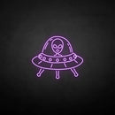 'Extra-terrestrial' neon sign - VINTAGE SIGN
