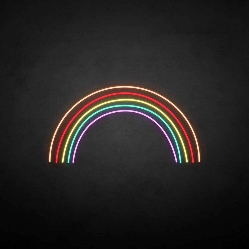 'Rainbow' neon sign - VINTAGE SIGN