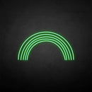 'Rainbow' neon sign - VINTAGE SIGN