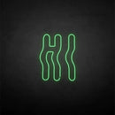 'Hi' neon sign - VINTAGE SIGN