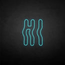 'Hi' neon sign - VINTAGE SIGN