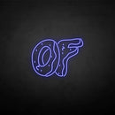 'OF' neon sign - VINTAGE SIGN