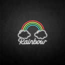 'Clouds and rainbows' neon sign - VINTAGE SIGN