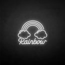 'Clouds and rainbows' neon sign - VINTAGE SIGN