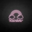 'Clouds and rainbows' neon sign - VINTAGE SIGN