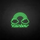 'Clouds and rainbows' neon sign - VINTAGE SIGN