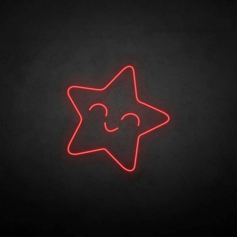 'Smile a star' neon sign - VINTAGE SIGN