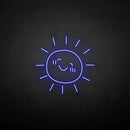 'Cute sun' neon sign - VINTAGE SIGN