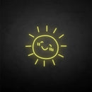 'Cute sun' neon sign - VINTAGE SIGN