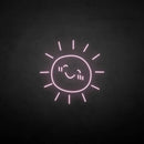 'Cute sun' neon sign - VINTAGE SIGN