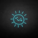 'Cute sun' neon sign - VINTAGE SIGN