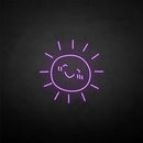 'Cute sun' neon sign - VINTAGE SIGN