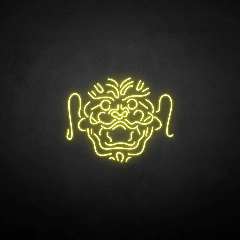 'China lion head' neon sign - VINTAGE SIGN