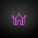 'Crown with diamond' neon sign - VINTAGE SIGN