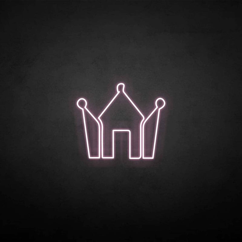 'Crown with diamond' neon sign - VINTAGE SIGN