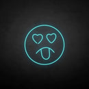 'Sticking tongue out' neon sign - VINTAGE SIGN