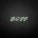 'Boss' neon sign - VINTAGE SIGN