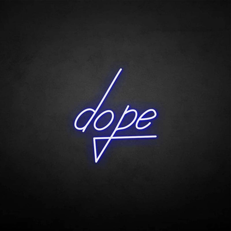'dope' neon sign - VINTAGE SIGN