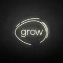 'grow' neon sign - VINTAGE SIGN