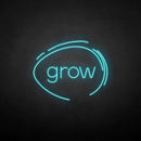 'grow' neon sign - VINTAGE SIGN