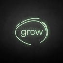 'grow' neon sign - VINTAGE SIGN