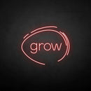 'grow' neon sign - VINTAGE SIGN
