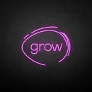 'grow' neon sign - VINTAGE SIGN