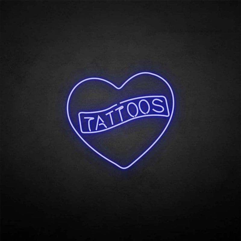 'Tattoos' neon sign - VINTAGE SIGN