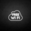 'FREE WIFI' neon sign - VINTAGE SIGN