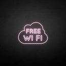 'FREE WIFI' neon sign - VINTAGE SIGN