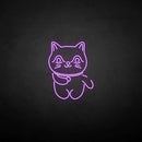 'Fortune cat' neon sign - VINTAGE SIGN