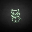 'Fortune cat' neon sign - VINTAGE SIGN