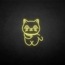 'Fortune cat' neon sign - VINTAGE SIGN